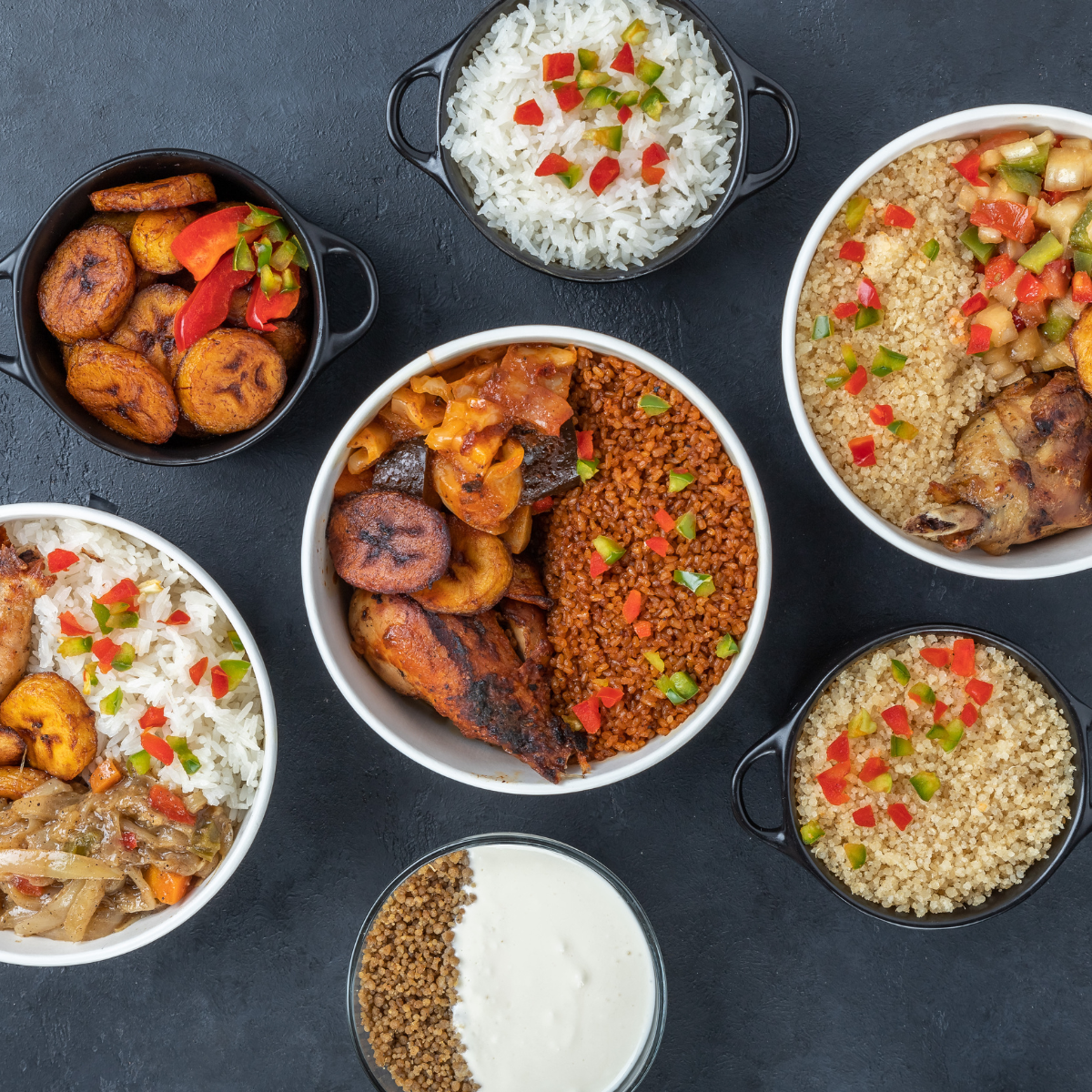 plantain pilaf